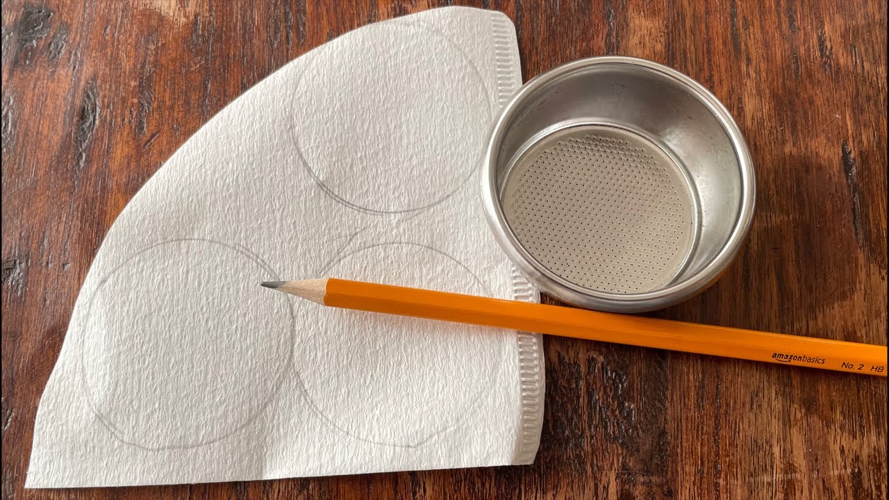 How to make Portafilter Paper at Home | Breville Barista Pro