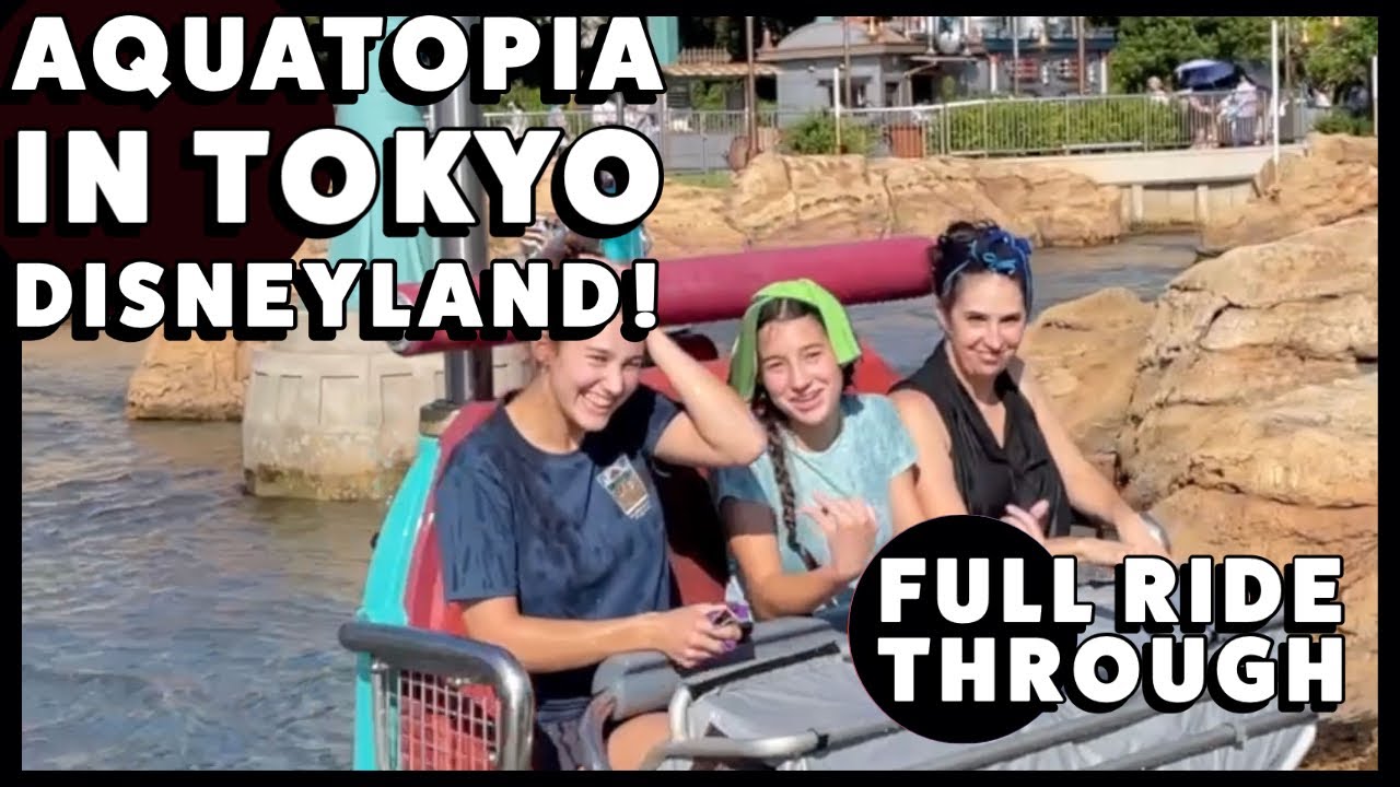 Tokyo Disneyland AquaTopia Full Ride-Through