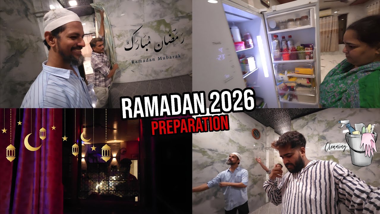 Finally Ramadan Preparation 2026 🌙 - Cleaning Hogai and Ye Hain Humhara Ramadan Grocery 😍 