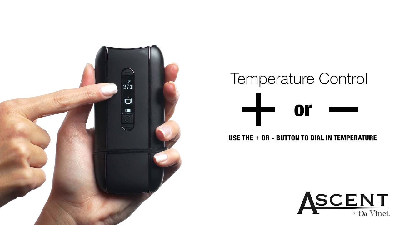 Quick Tips:How to Control Temperature of Your DaVinci Ascent Vaporizer
