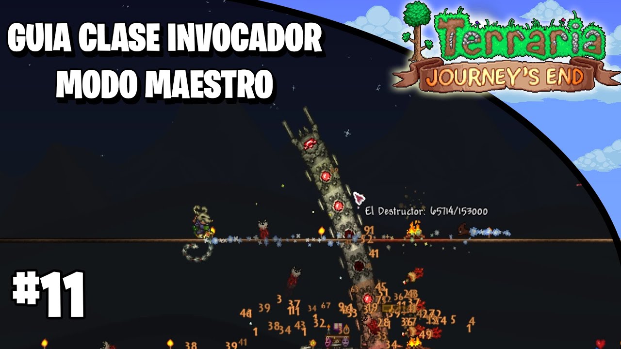 TERRARIA 1.4.4 MAESTRO COMO INVOCADOR 11 - EL DESTRUCTOR - Android/iOS/PC/Consolas