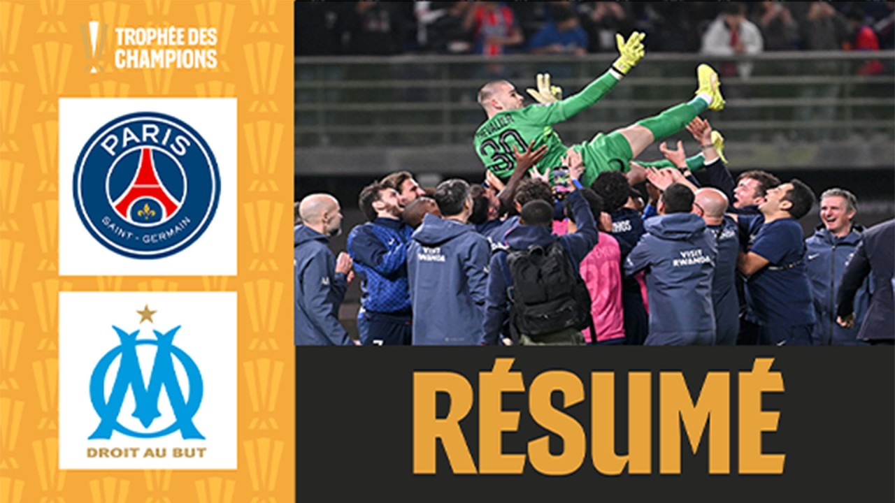 Grâce à un Chevalier XXL, le PSG RENVERSE l'OM aux TIRS AUX BUTS | TROPHÉE DES CHAMPIONS 2025