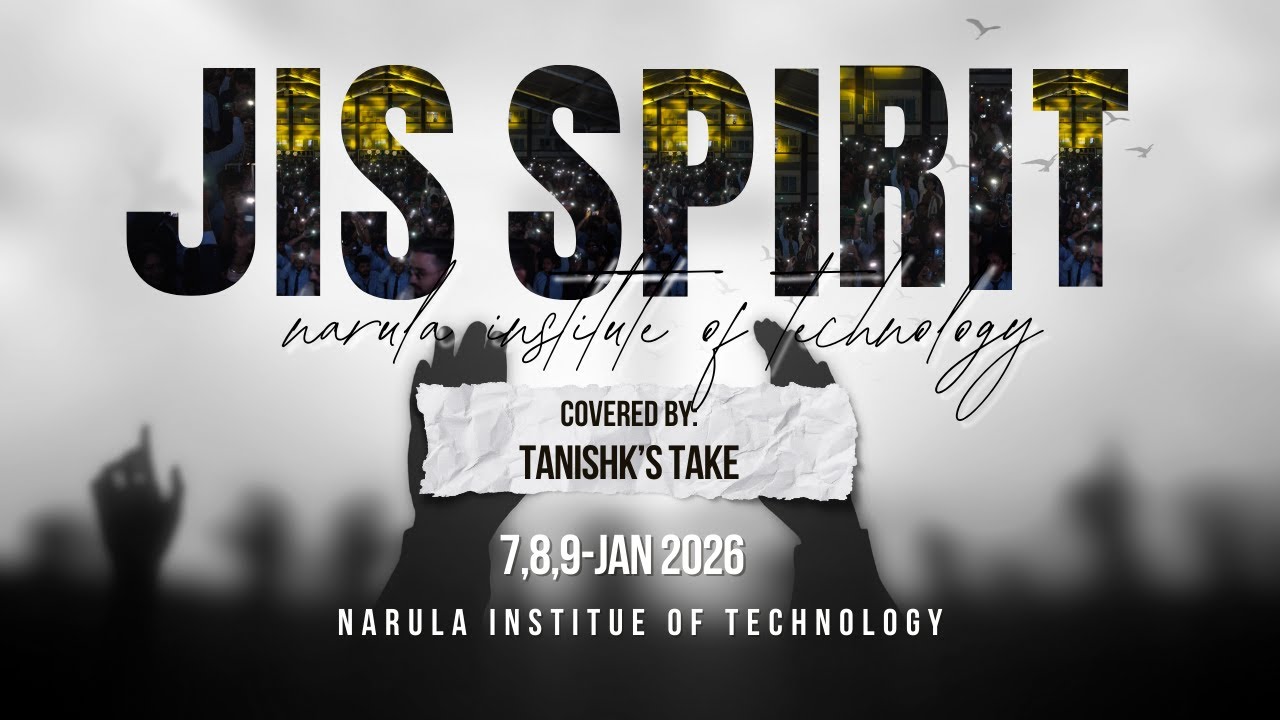 JIS Spirit 2026 | A Three-Day Celebration of Talent & Togetherness | Narula Institute of Technology