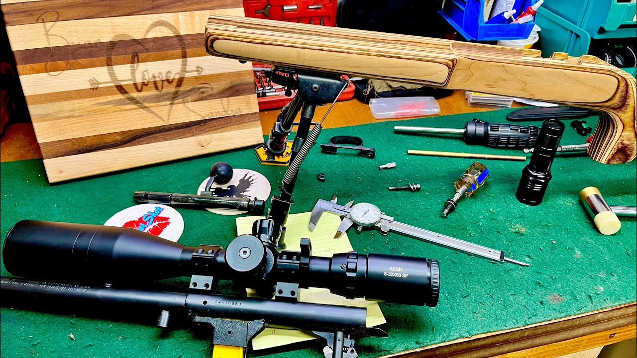 Installing Pillars in a Boyds Pro Varmint.