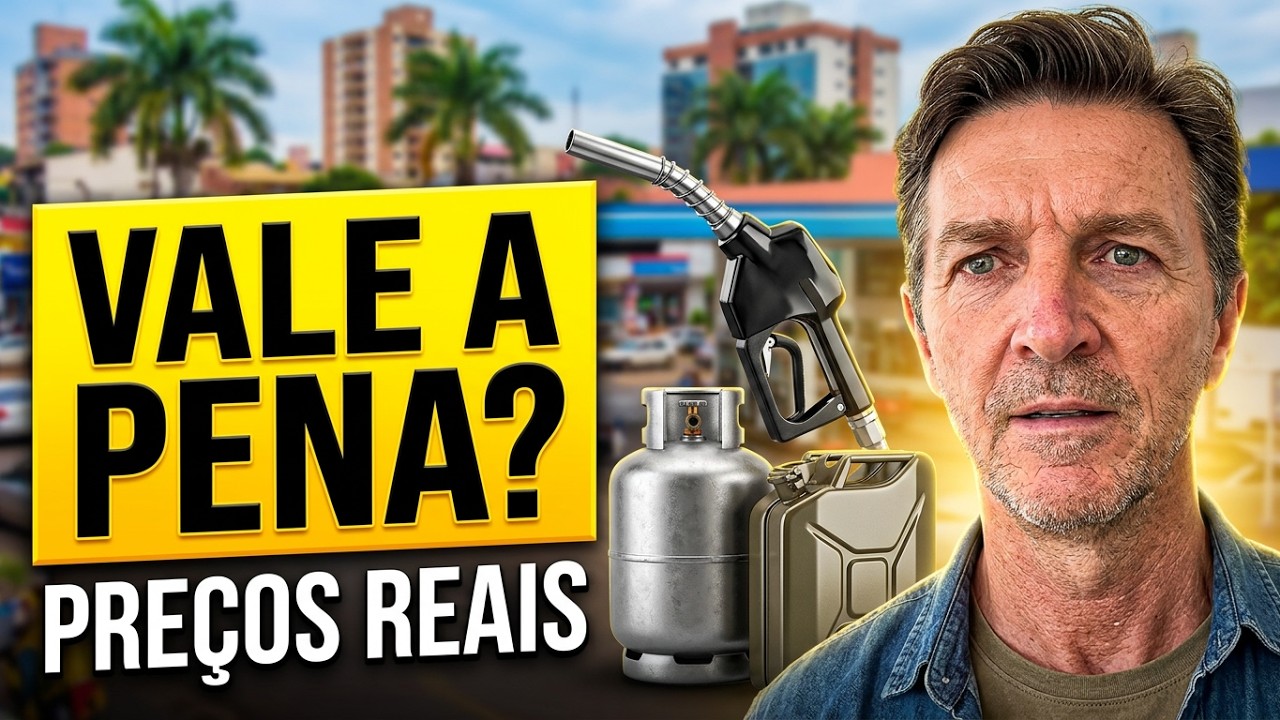 PREÇOS da GASOLINA e do ÓLEO DIESEL no PARAGUAI, VEJA QUANTO REALMENTE CUSTA.