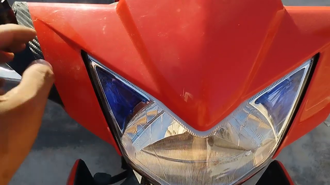 Cómo enderezar o acomodar el manubrio de una Honda Wave 110 por una caida?