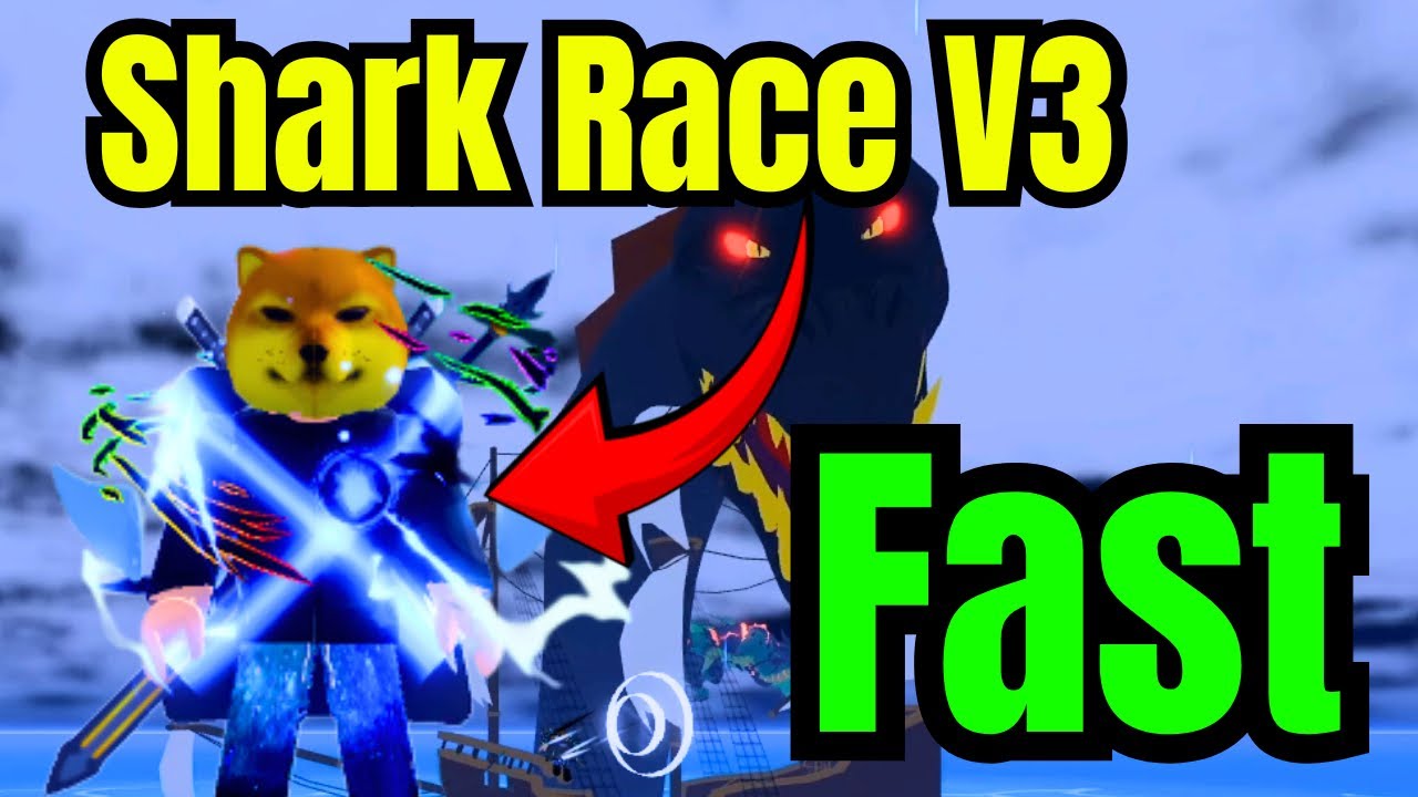 Как получить SHARK V3 менее чем за 5 минут! (Blox Fruits 🦈)