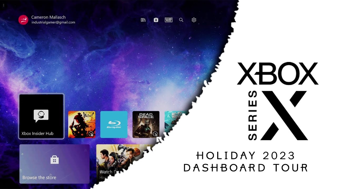 Xbox Series X 'July 2023' Dashboard Update Tour