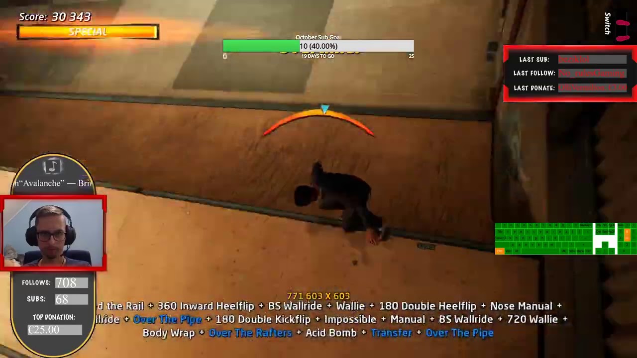 Bullet SiN - 1 Billion Point Combo THPS 1+2 Skate Park