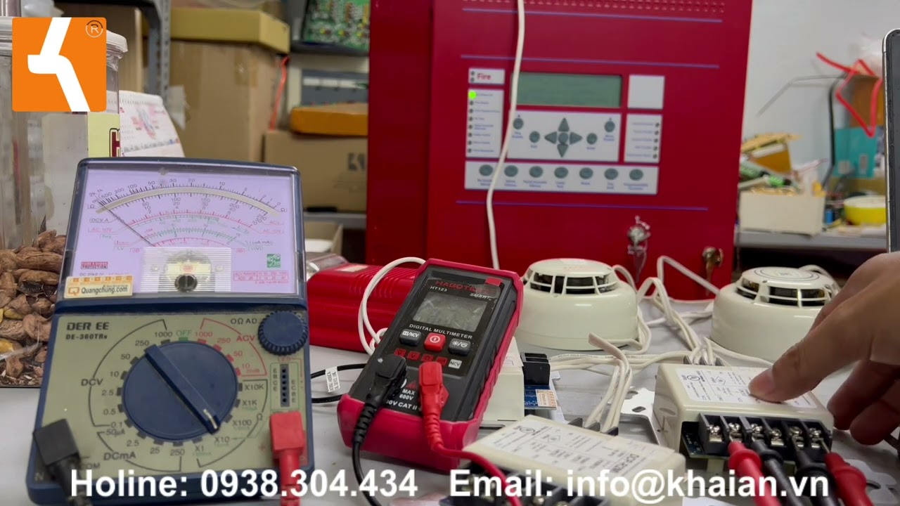 Kịch Bản Báo Cháy Hochiki địa chỉ đơn giản nhất. #khaian #hochiki #firealarm #khaianchannel