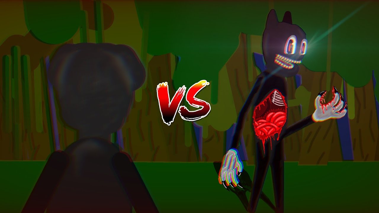 Cartoon Cat vs Cartoon Dog | Stick Nodes Animation