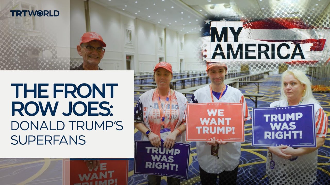 The Front Row Joes: Donald Trump’s Superfans | My America
