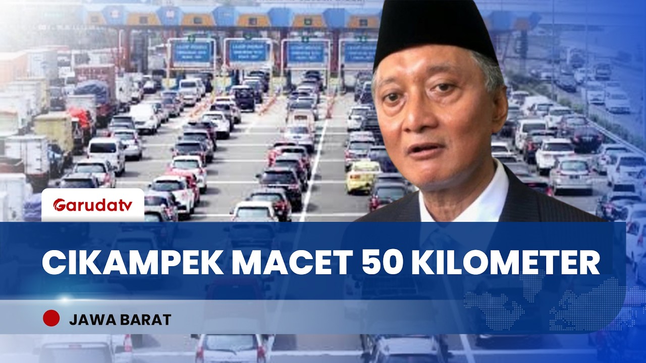 Antrean 50 KM di GT Cikampek Utama, Masalah Saldo E-Toll Jadi Pemicu Kemacetan