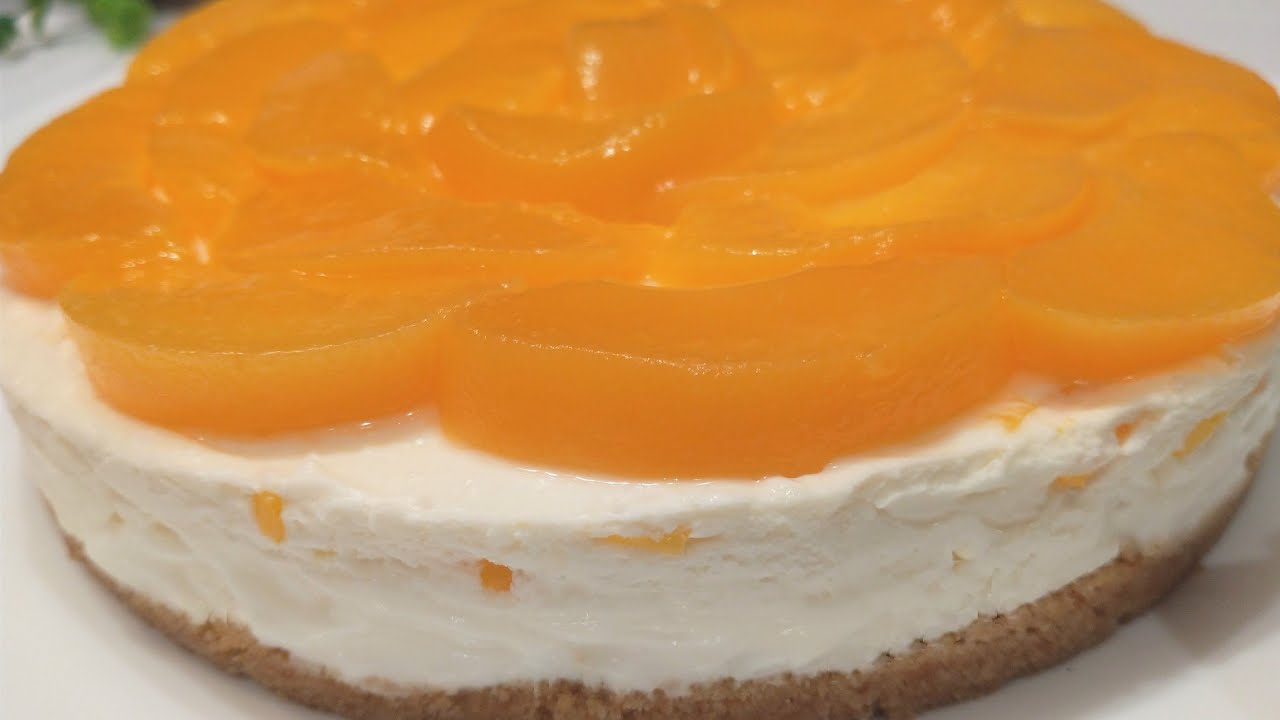 Super Light Easy Cake🍑Without baking!