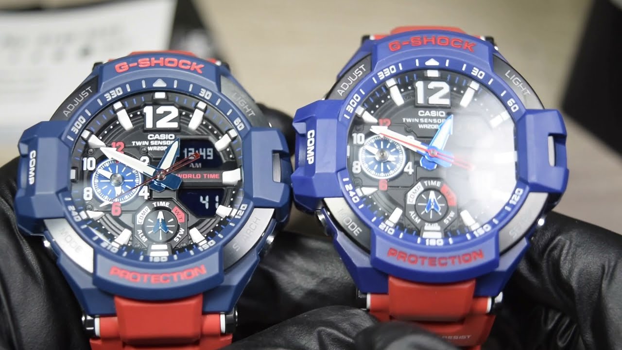 Como Reconocer Original Gravitymaster GA1100 2a vs Replica Casio G Shock