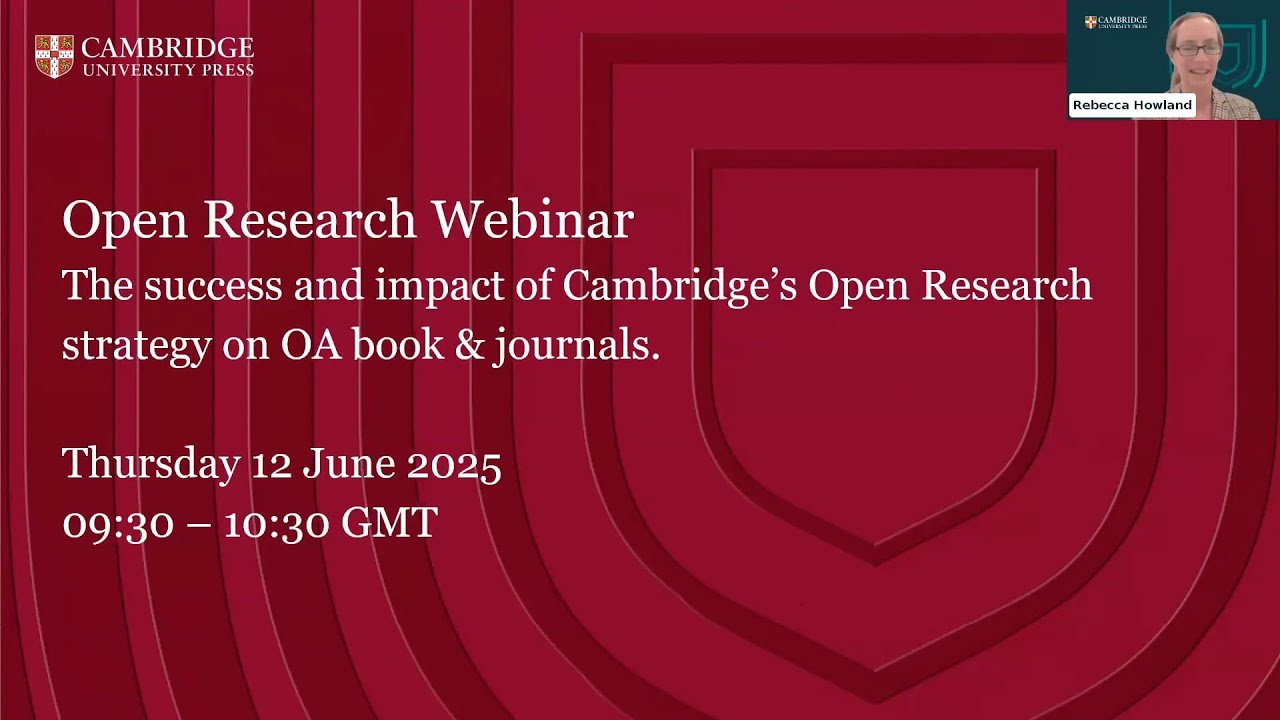 Open Access Webinar recording