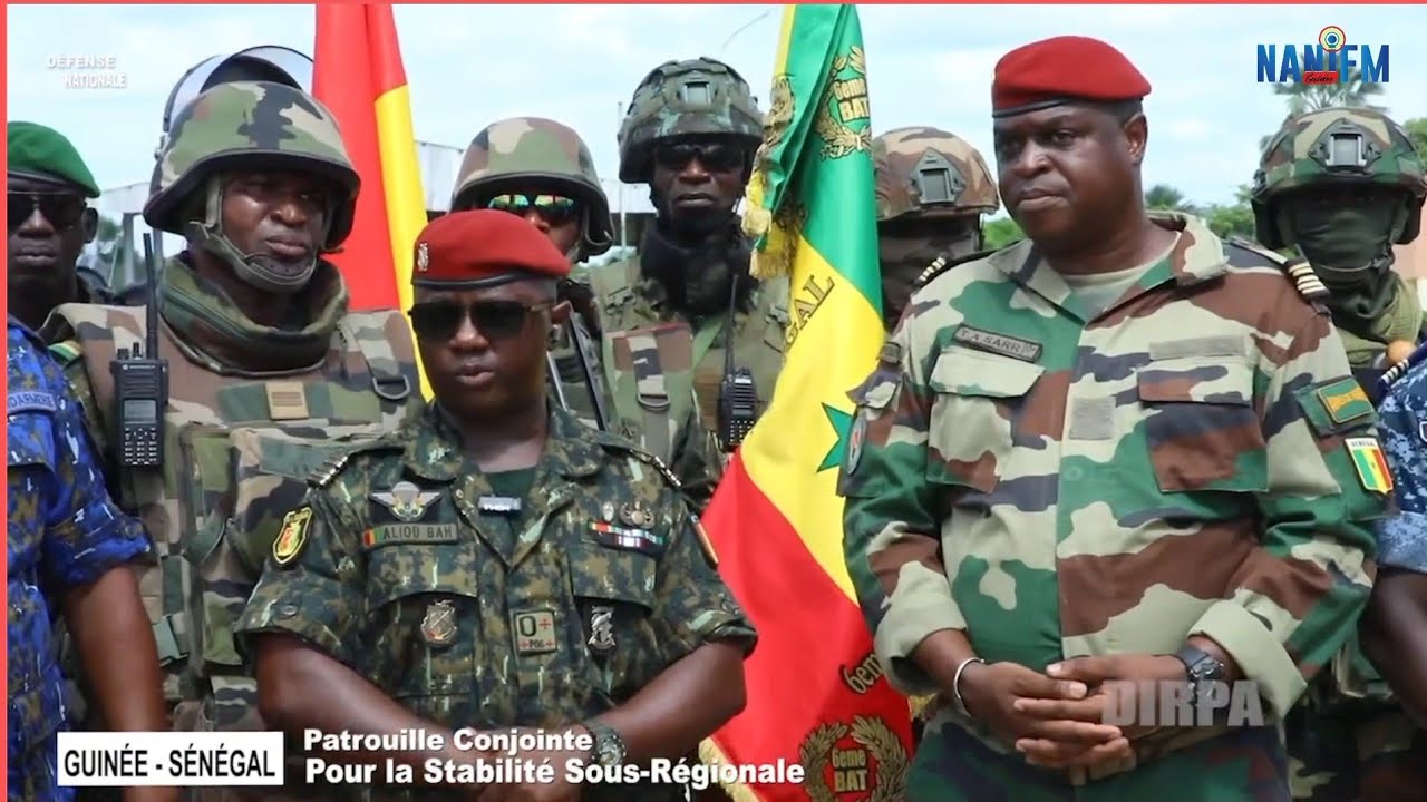 ✅️MILITARY #COOPERATION GUINEA🇬🇳-SENEGAL🇸🇳 07/17/2025: END OF THE #JOINT PATROL AT THE ..✅️✅️