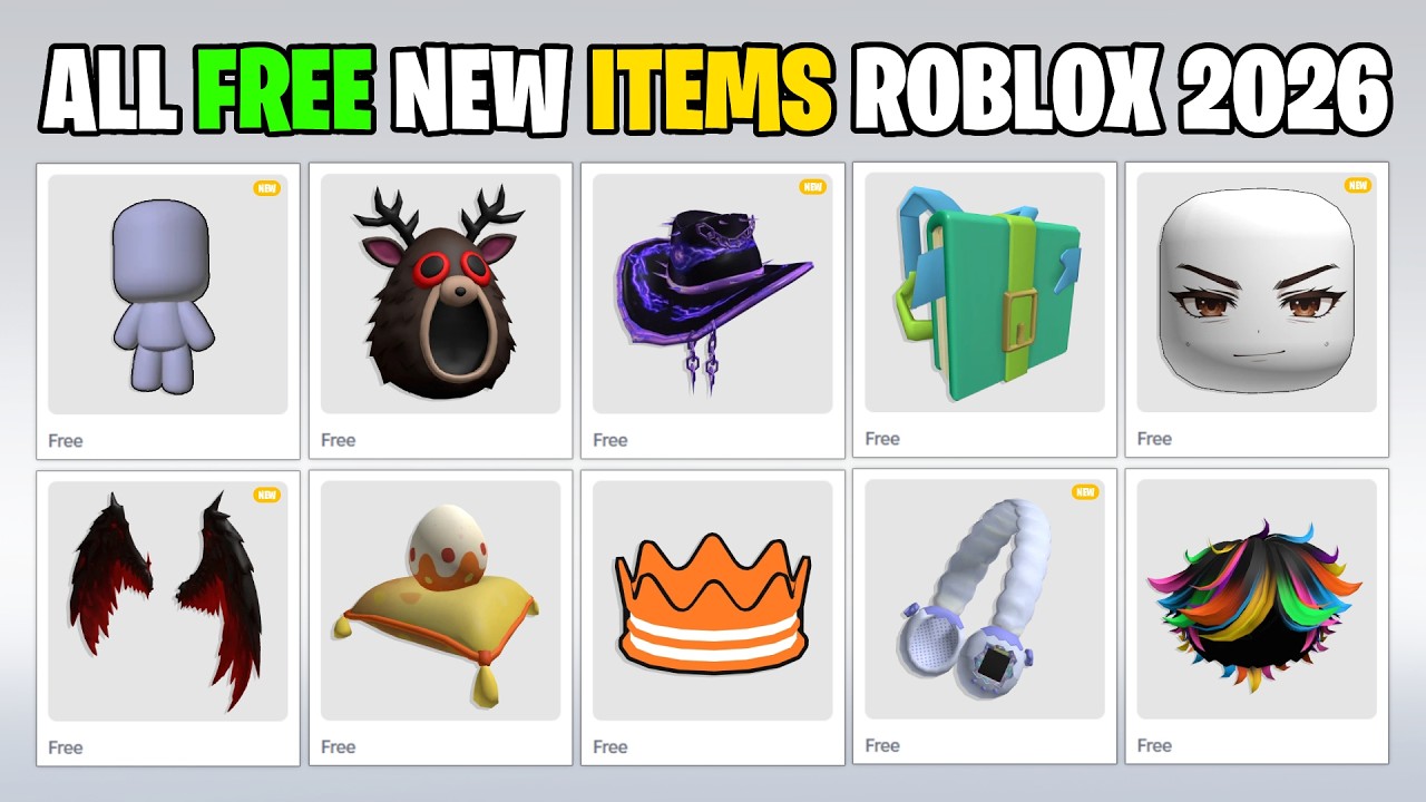 15+ НОВЫХ БЕСПЛАТНЫХ ПРЕДМЕТОВ В ROBLOX 2026!! 🔥🤑