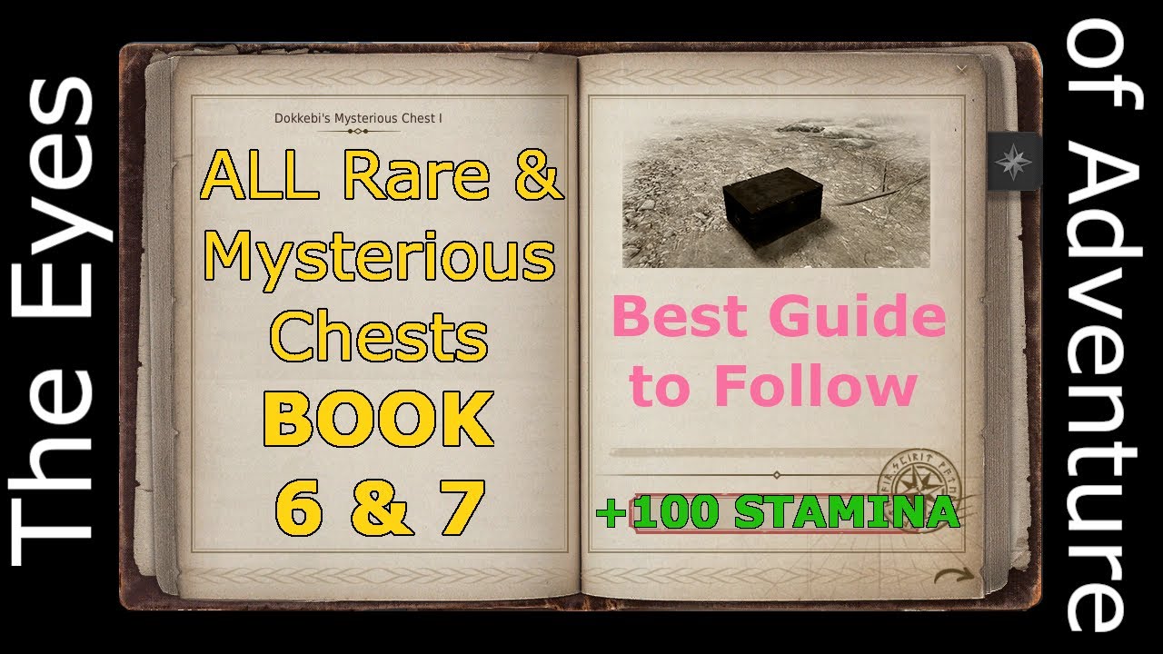 The Eyes of Adventure Book 6 and 7 | ALL Mysterious and Rare chests in fastest order to complete