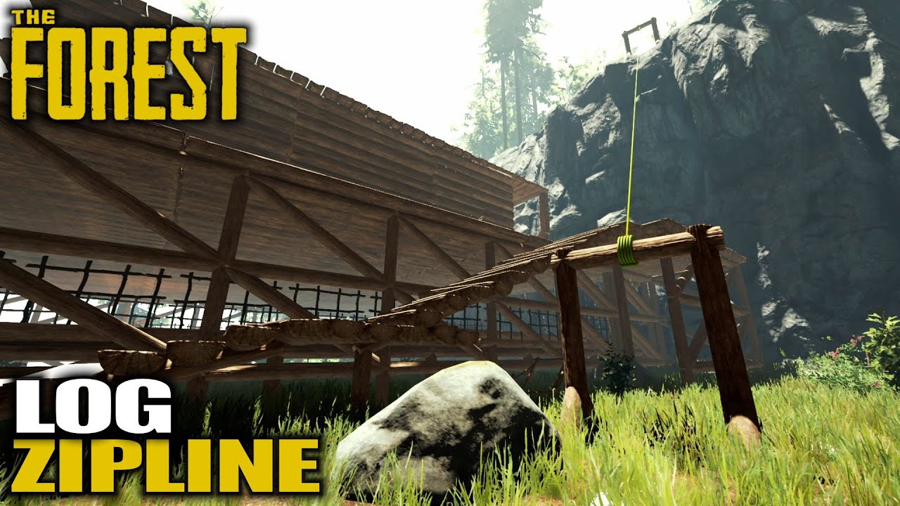 Constant Mutant Attacks & Log Zipline | The Forest Gameplay | E30