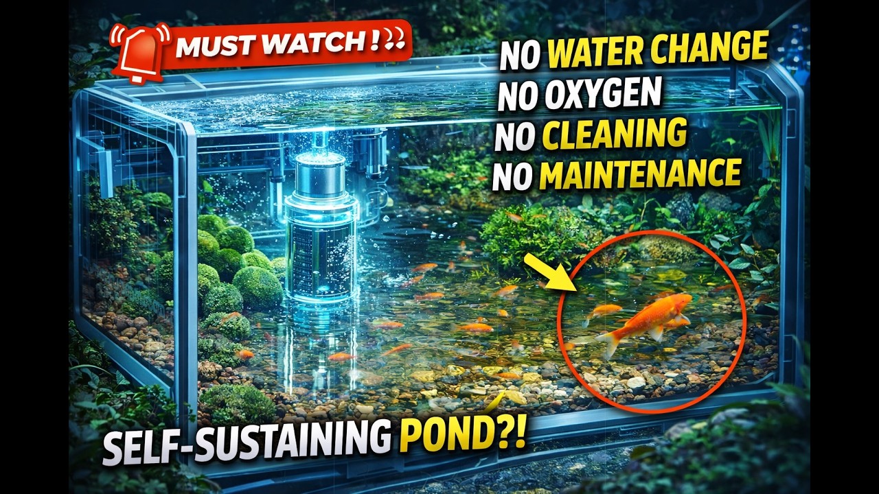 Pond Restoration😱 | No Filter, No Oxygen ! പൂർണ്ണം നശിച്ച കുളം… ഇങ്ങനെ തിരിച്ചുവന്നു! 🐟🌿