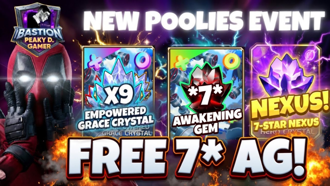 BEST EVENT EVER? FREE 7 AWAKENING GEM + NEXUS IN DEADPOOL'S DEADLIFT MCOC 😱🔥 &bull; MCOC &bull; 2026 &bull;