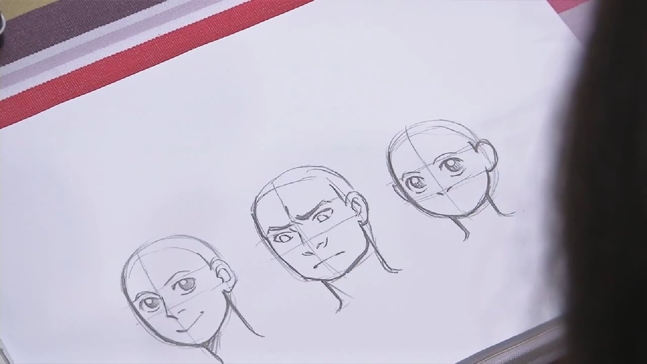 Netzreporter: Manga-Tutorial 1 - Gesichter zeichnen I Leipziger Buchmesse 2015 I MDR