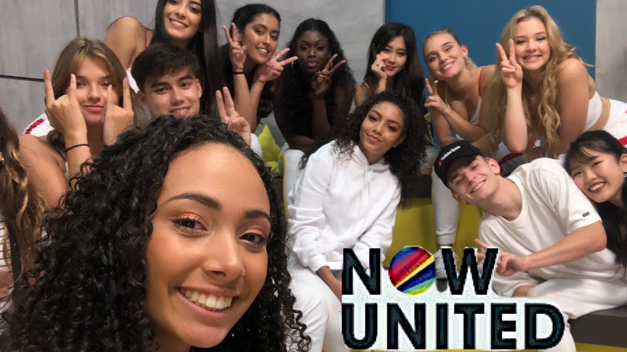 NOW UNITED NO YOUTUBE SPACE RIO