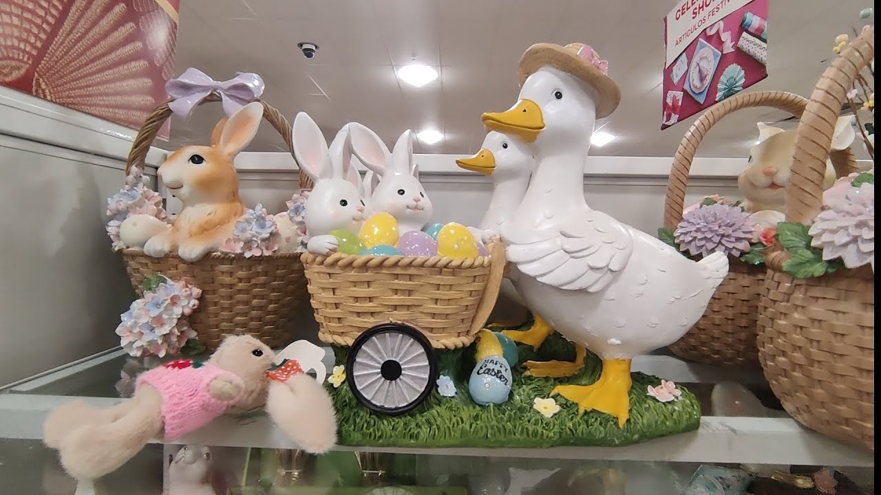 Decoración Primavera y Pascua, T,J, maxx 2026 🪿🌷🐇🐤