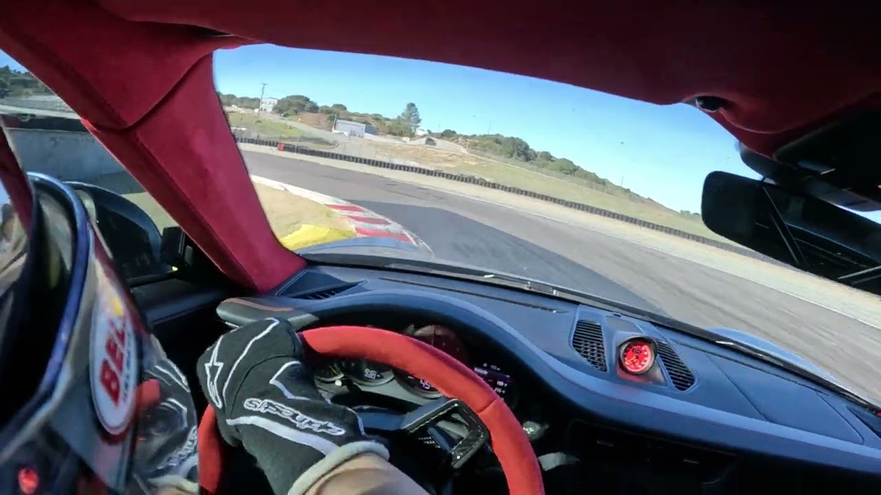 991.2 GT3 1:33 at Laguna Seca chasing the FASTEST F80 M3