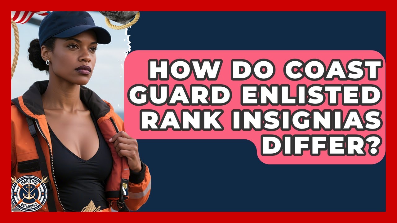 How Do Coast Guard Enlisted Rank Insignias Differ? - Maritime Defenders