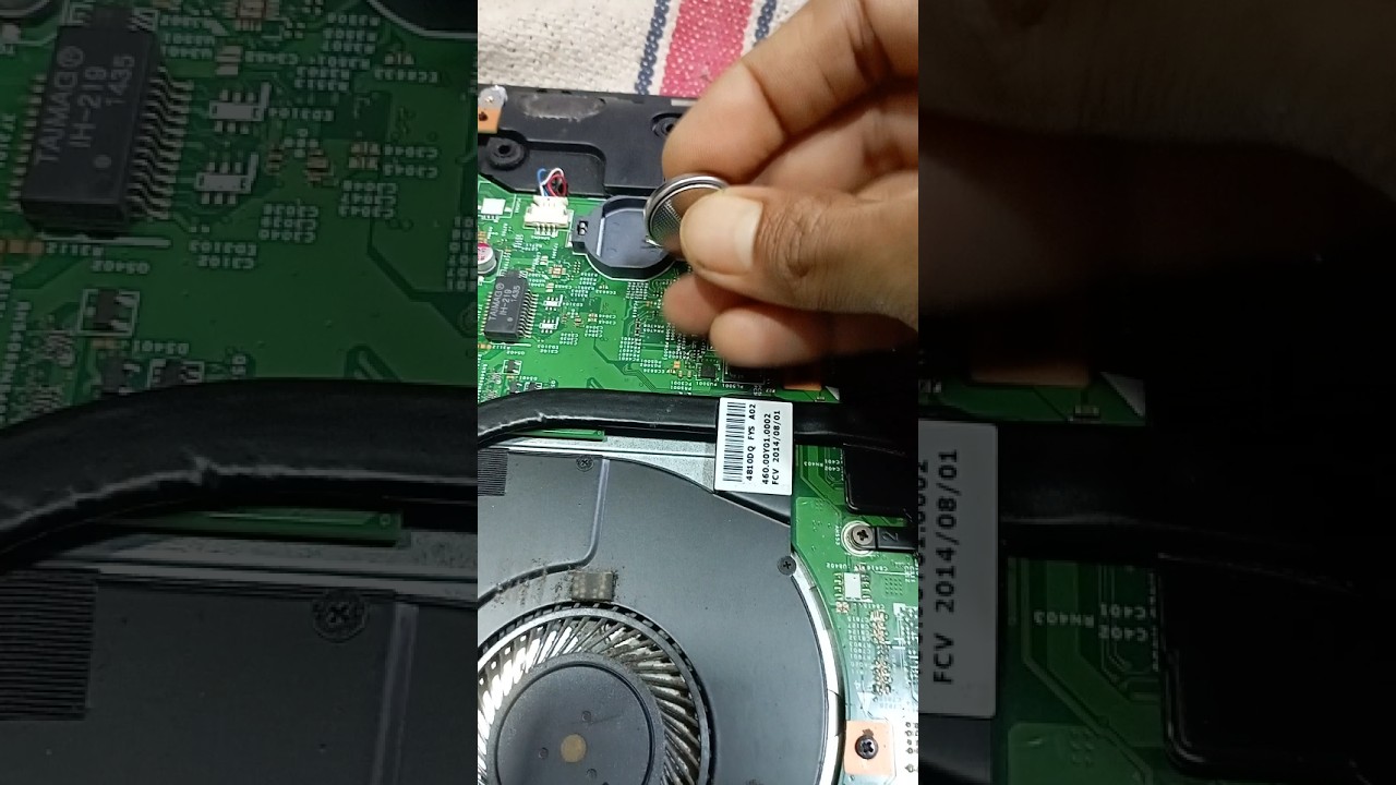 Laptop cmos battery install#shorts #short #shortvideo #shortsfeed #shortsviral #shortsvideo
