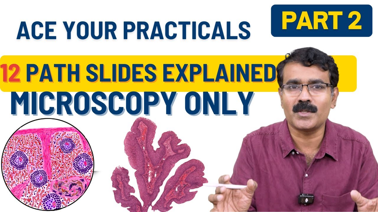 Microscopy Made Easy- Part 2: Quick Revision of 12 Common Pathology Slides | Dr. Vijay Shankar