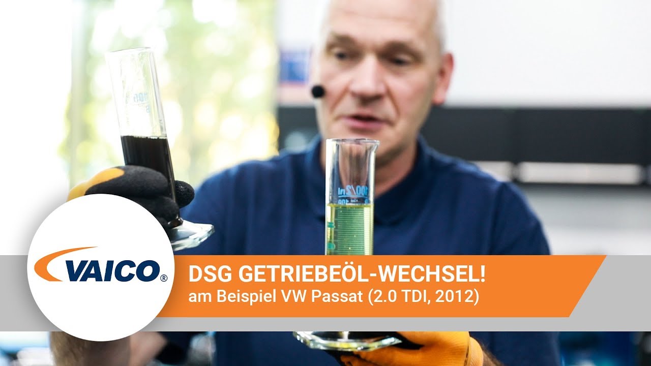Anleitung Ölwechsel beim DSG-Getriebe | VW Passat [mit Expert Kits+] – [V10-3025 | 02E 398 051 kit]