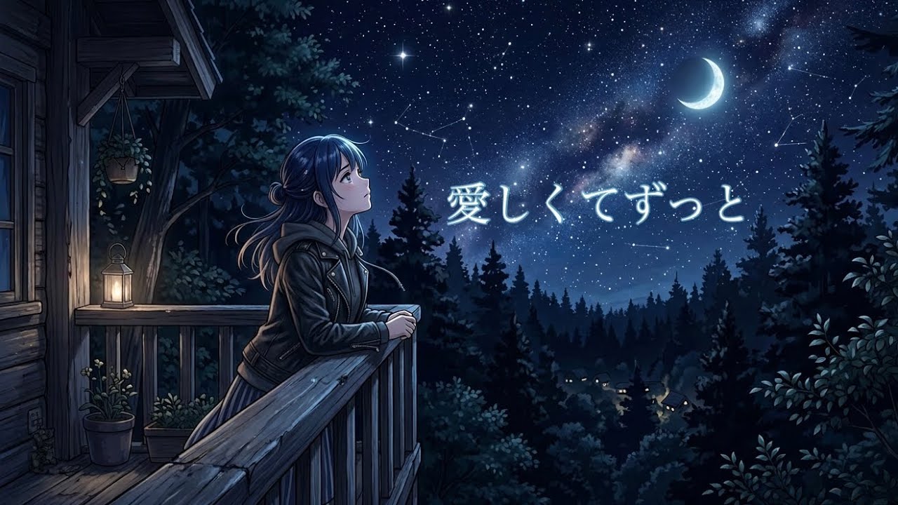【愛しくてずっと】【World🌔Mxuxn♪】【月夜に聴きたい切なくて儚い歌 lofi/chill系MUSICチャンネル】