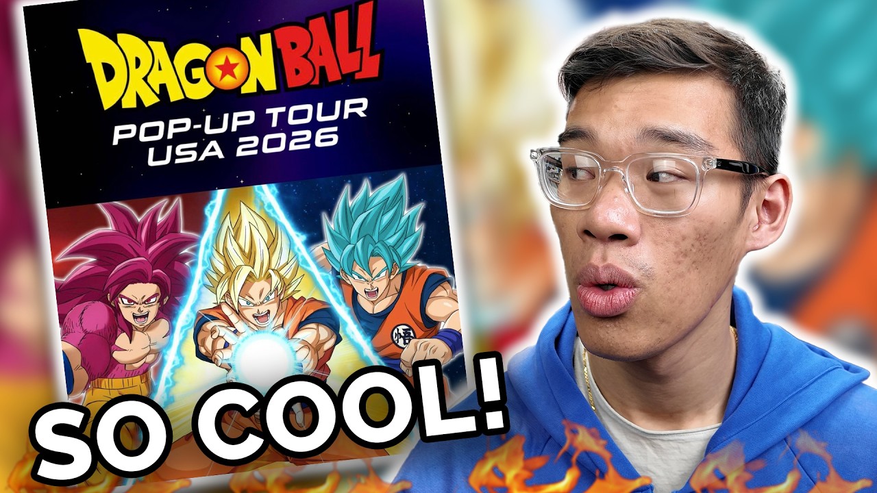 Я был на поп-ап туре Dragon Ball 2026 в Чикаго (видеоблог)