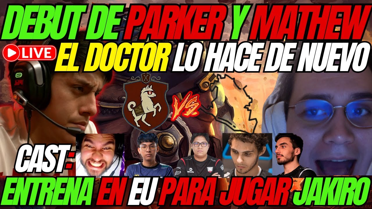 PARKER Y MATTHEW DEBUT😲🤡JAKIRO 4 LUEGO DE MESES EN LA CAMARA DEL TIEMPO😲🤡