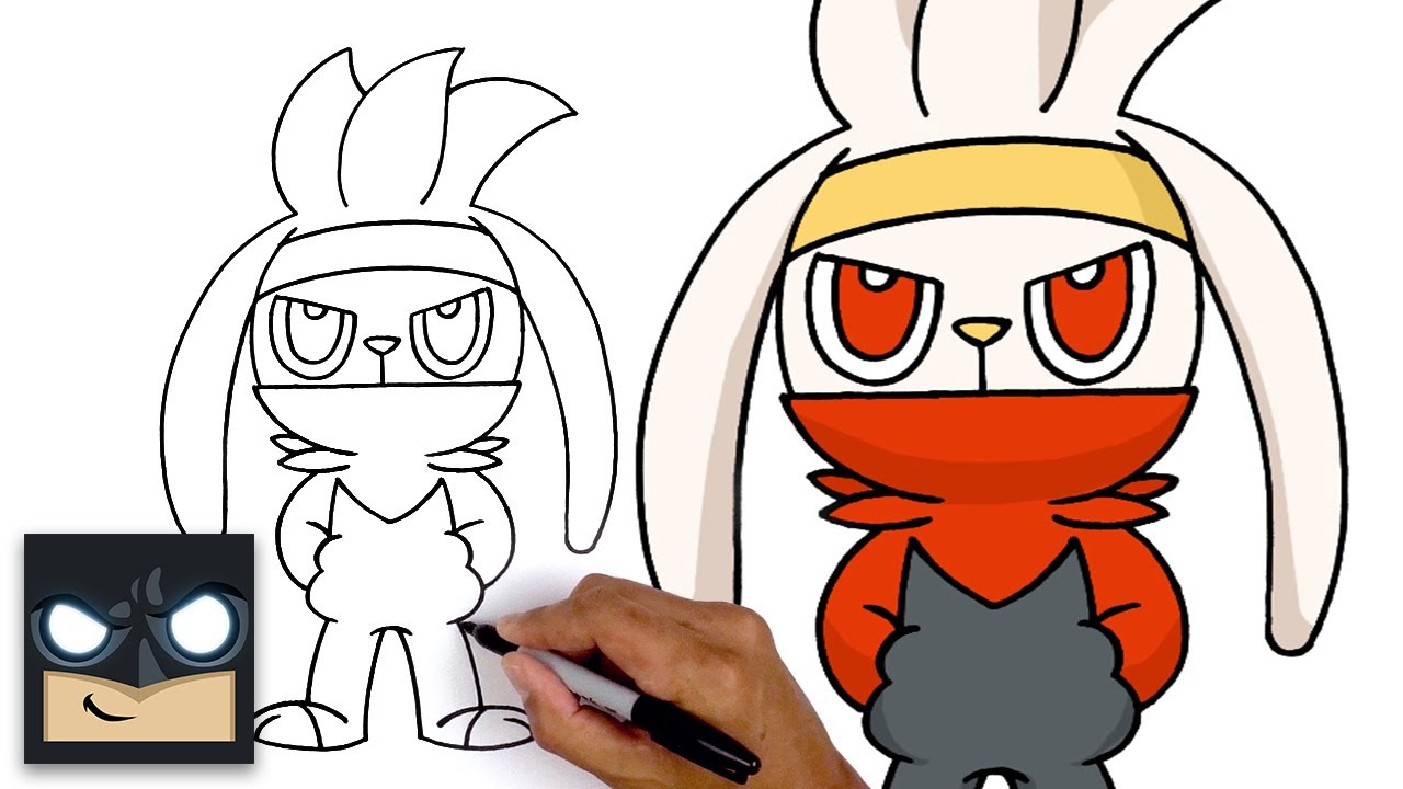 How To Draw Raboot | Pokemon