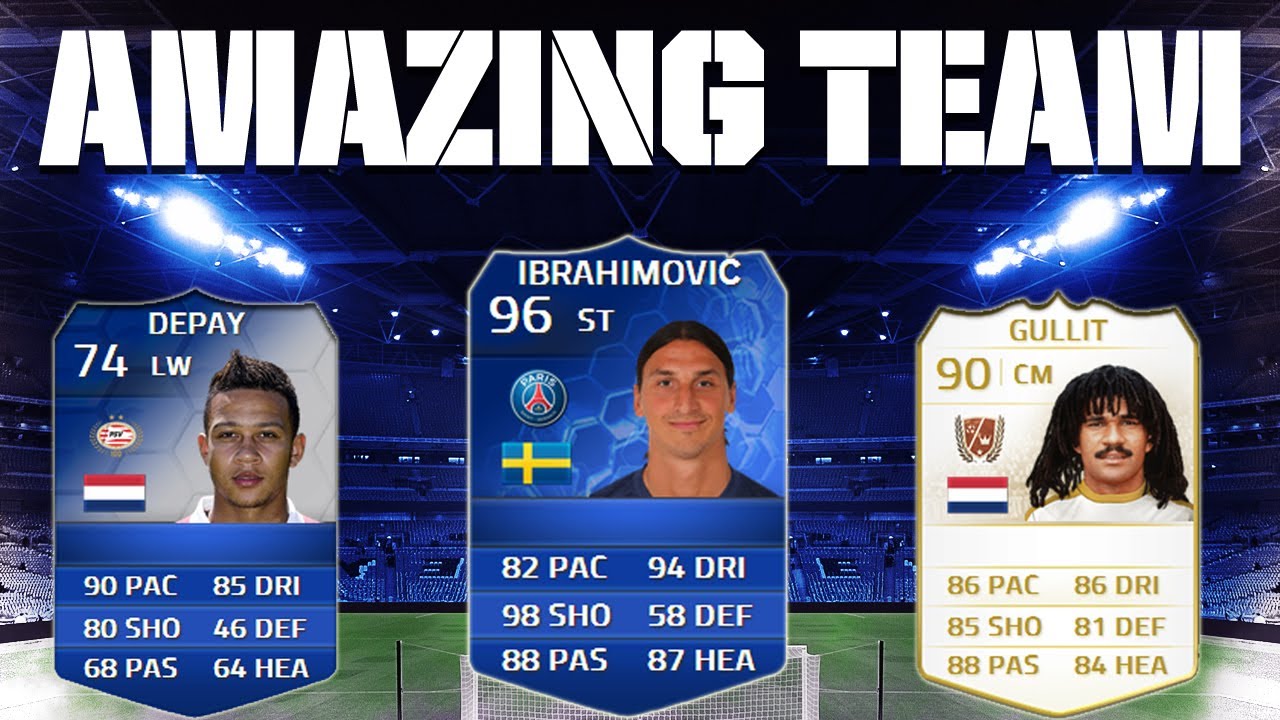FIFA 14 - ПОТРЯСАЮЩАЯ КОМАНДА!