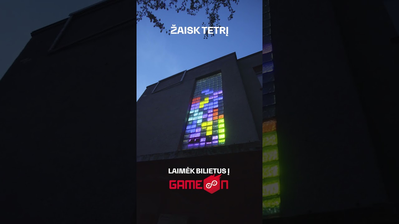 MASSIVE TETRIS ⚡️ LAIMĖK GAMEON BILIETĄ ⚡️ I&Scaron;KROVOS 2024 ⚡️ PANEVĖŽYS ⚡️ #tetris #gameon #panevezys