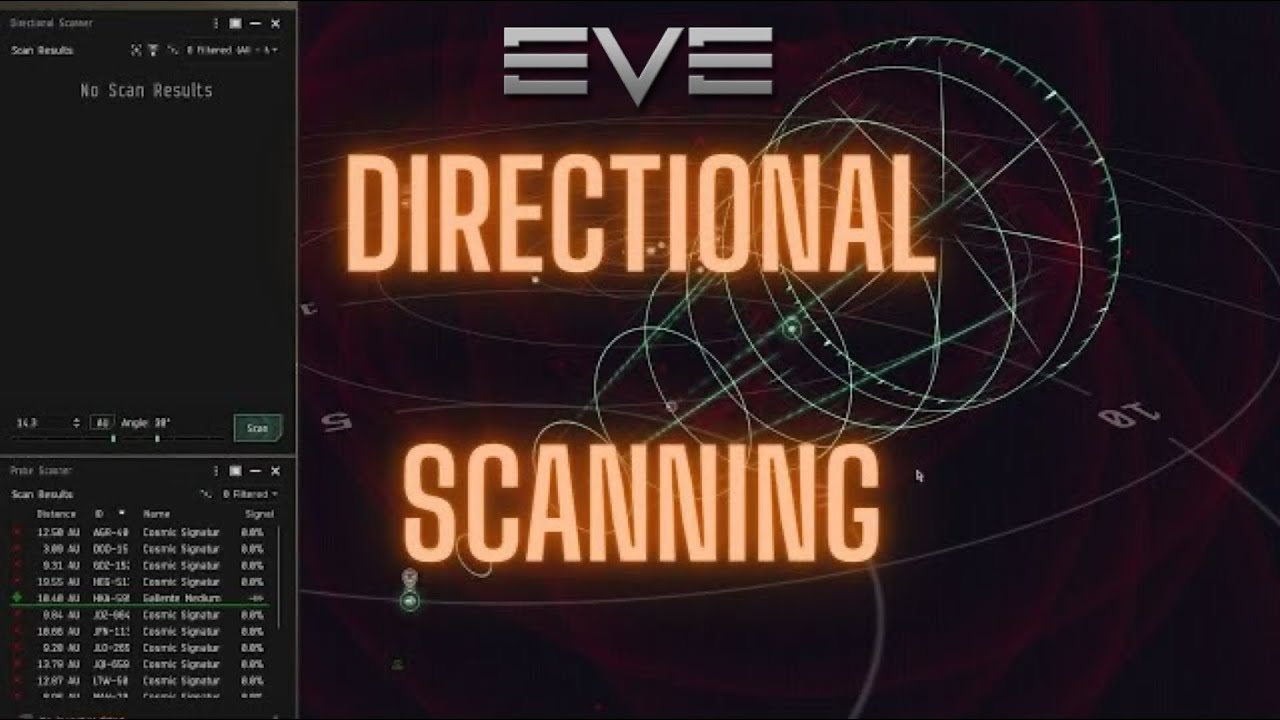 [Eve Online] Directional Scanning Basics - How to use D Scan!