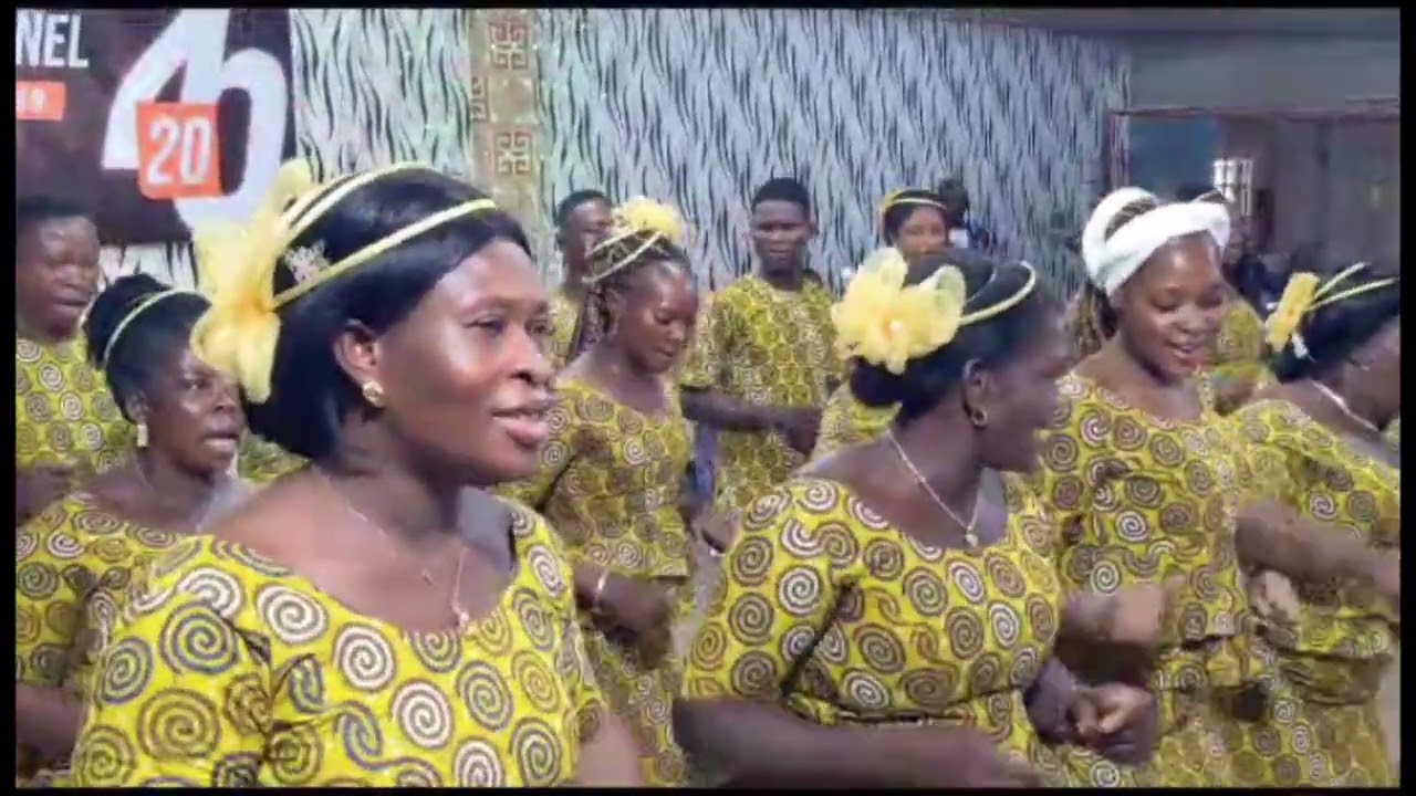 CHORALE LA VOIX DU SEIGNEUR 12 -01- 2025  Eglise de pentecôte du Togo paroisse de sanguera centre