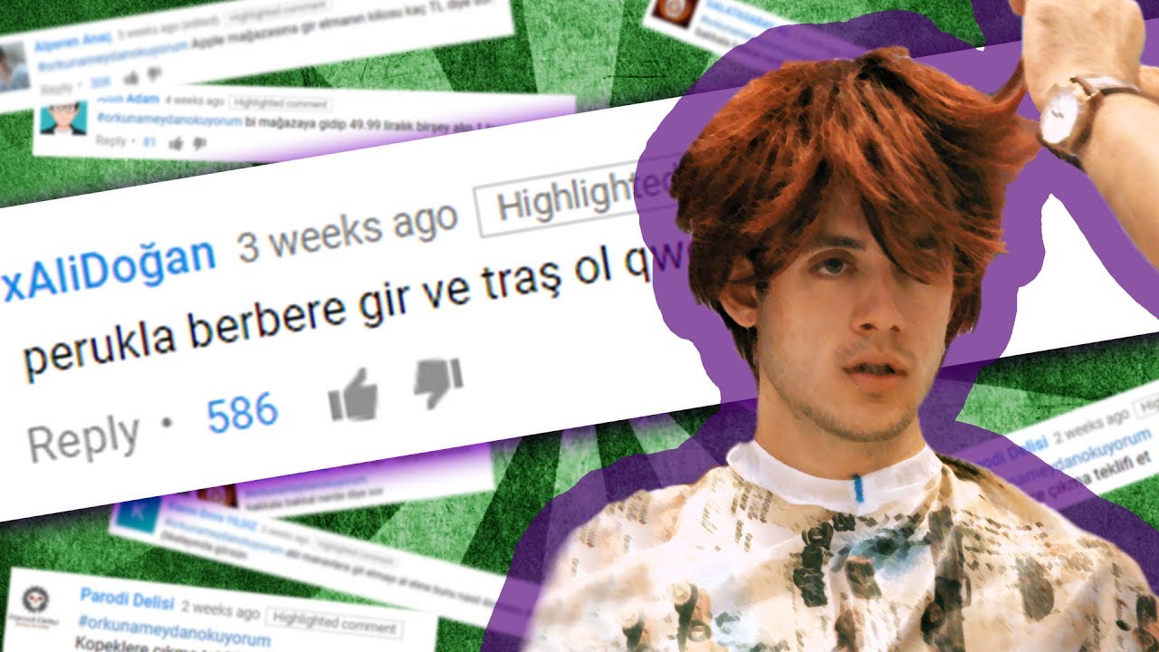 PERUKLA BERBERE GİTMEK! (#Sa&ccedil;maYorumlarıYapıyorum)