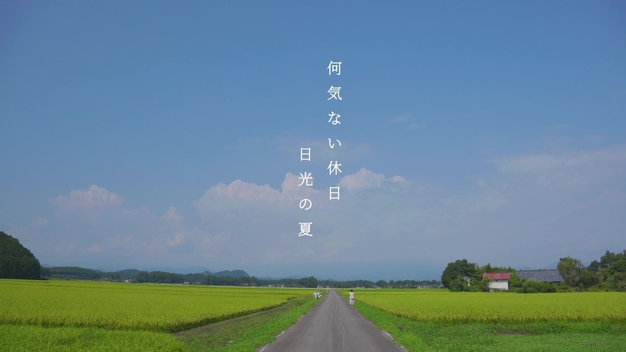 何気ない休日、日光の夏【散策】