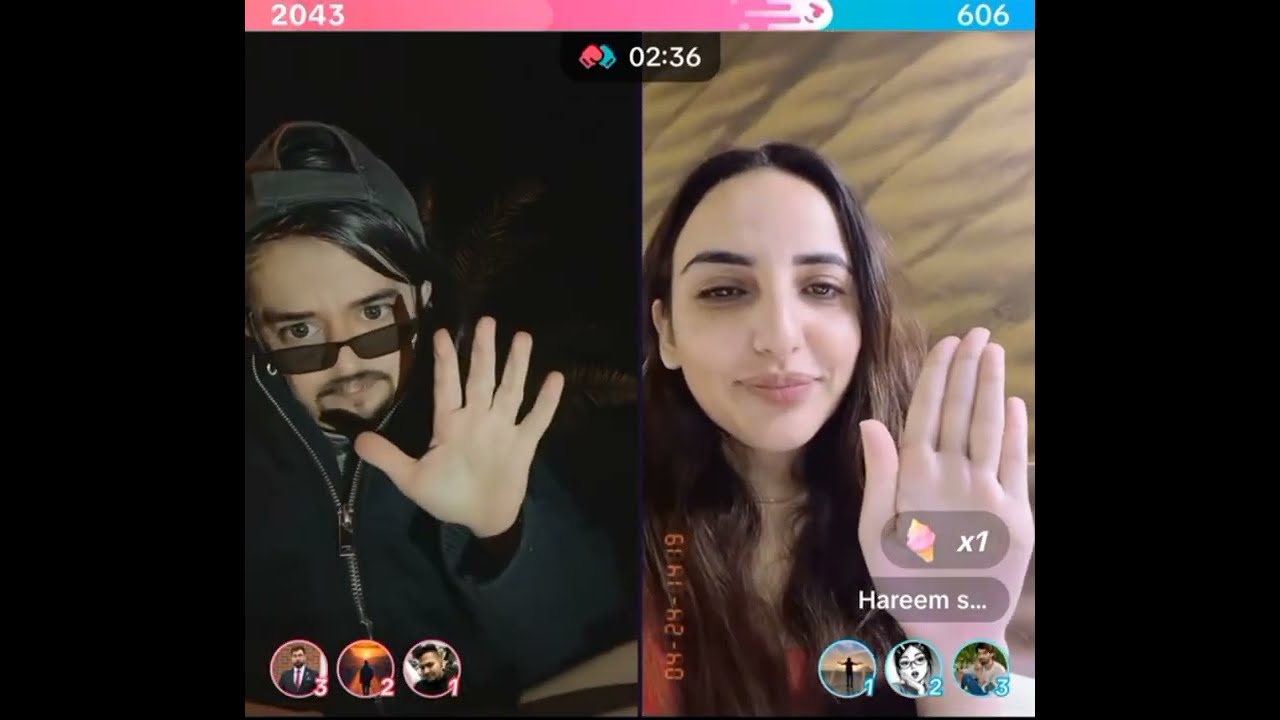 Waseem and hareem Shah live new video mazaq// Waseem funny life GAF shaf full show 
