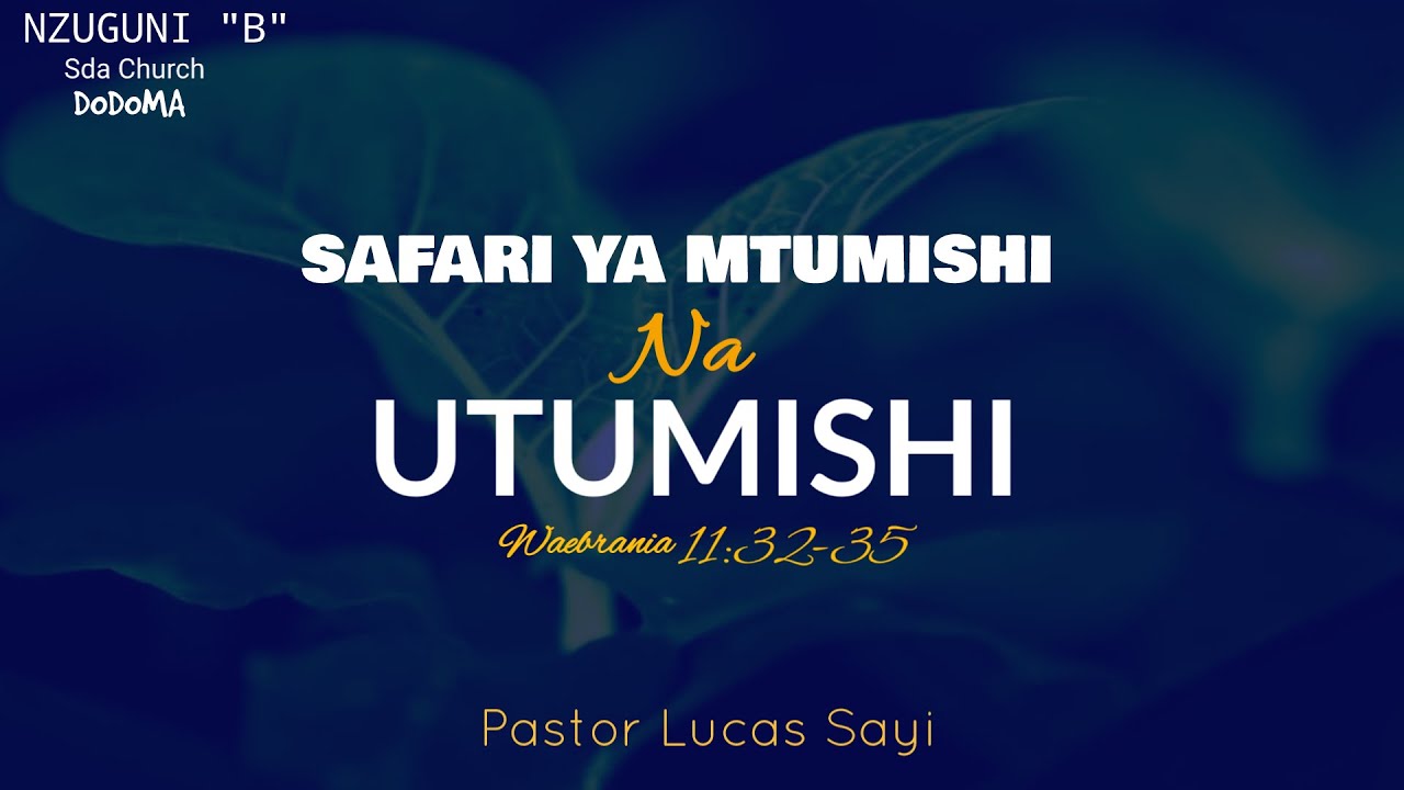🛑#LIVE: IBADA YA SABATO NZUGUNI 'B' - DODOMA