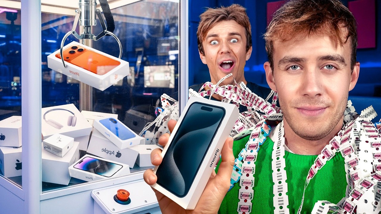 CZY UDA NAM SIĘ WYGRAĆ IPHONE Z AUTOMATU? z Larnumem