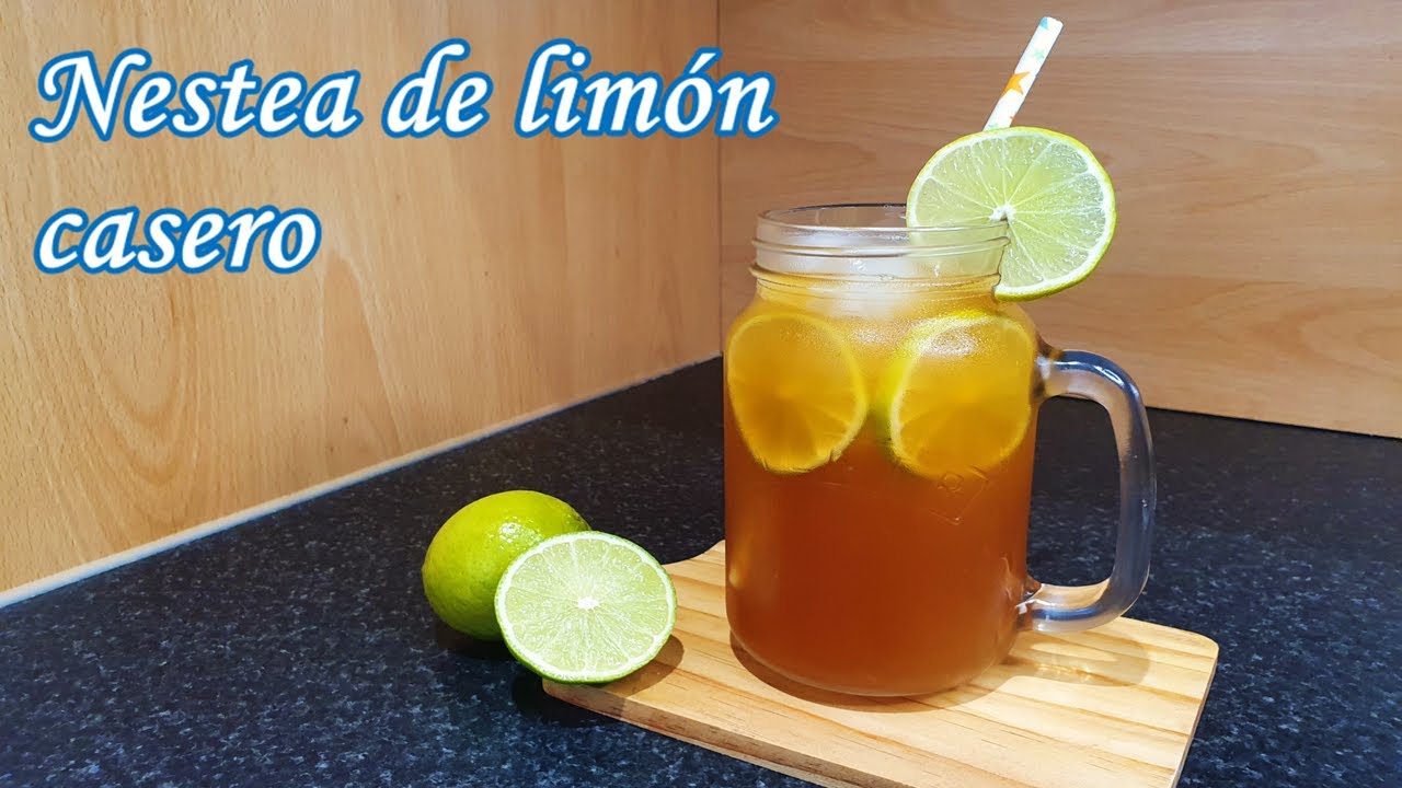 Como hacer NESTEA de LIMÓN CASERO 🍹 | Fácil y rápido ❤👩🏽‍🍳
