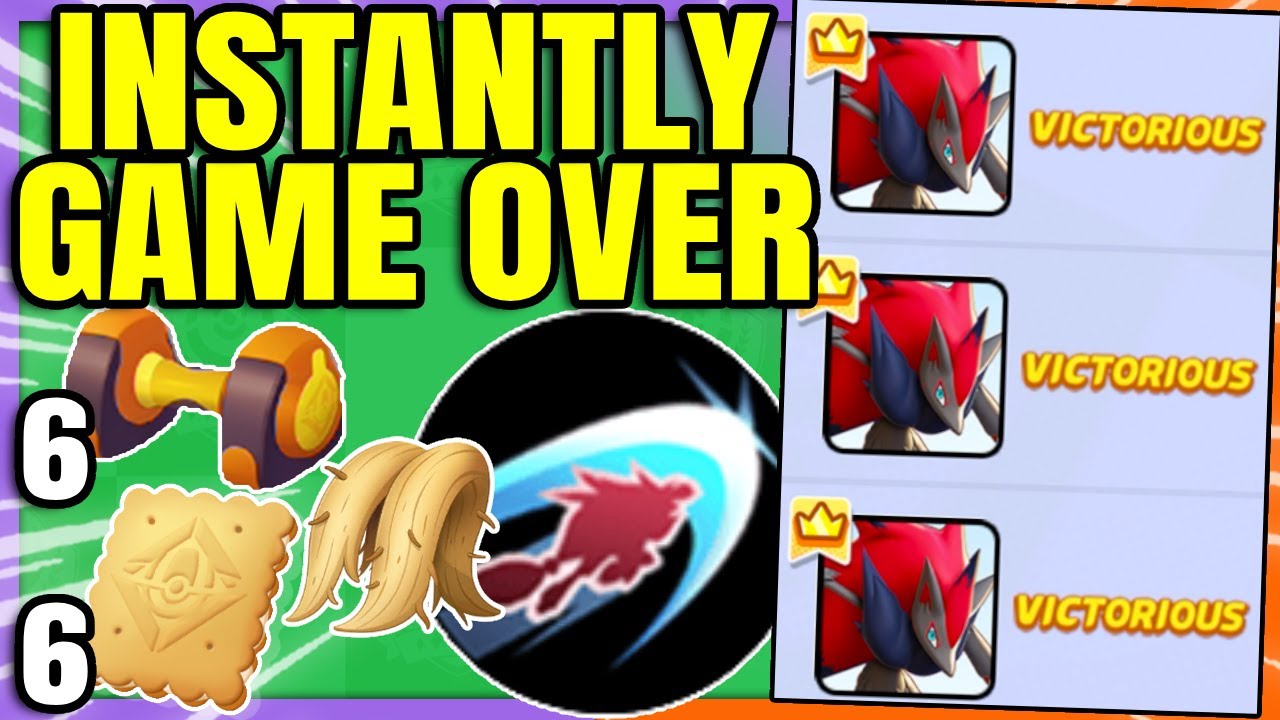I have a New Favorite ZOROARK BUILD it's Amazingly Strong | Pokemon Unite