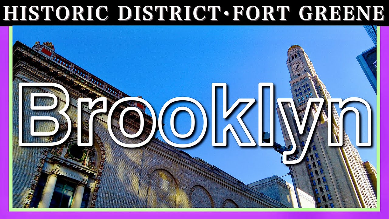 Brooklyn, New York【Brooklyn Academy of Music Historic District】2020 Walking Tour, Travel Guide【4K】